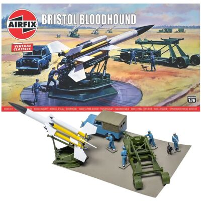 Zestaw modelarski Bristol Bloodhound Airfix - Rakieta ziemia-powietrze 1/76 Zestaw modelarski Bristol Bloodhound Airfix - Rakieta ziemia-powietrze 1/76