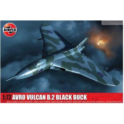Airfix Avro Vulcan B.2 Black Buck Modellbausatz - Flugzeug Airfix Avro Vulcan B.2 Black Buck Modellbausatz - Flugzeug