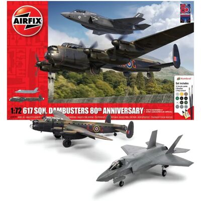 Airfix Dambusters 80. Jubiläum - Geschenkset Modellbausatz Airfix Dambusters 80. Jubiläum - Geschenkset Modellbausatz