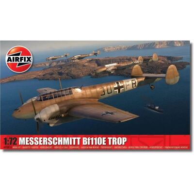 Kit Modèle Messerschmitt Bf110E/E-2 TROP 1/72 Kit Modèle Messerschmitt Bf110E/E-2 TROP 1/72