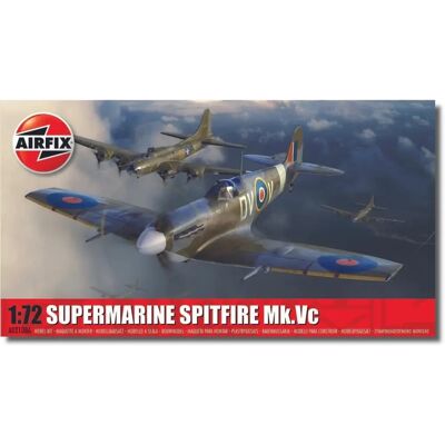Airfix A02108A Supermarine Spitfire Mk.Vc 1:72 Model Kit Airfix A02108A Supermarine Spitfire Mk.Vc 1:72 Model Kit