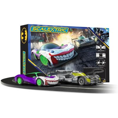 Scalextric Batman v The Joker The Battle of Arkham Starter Set Scalextric Batman v The Joker The Battle of Arkham Starter Set