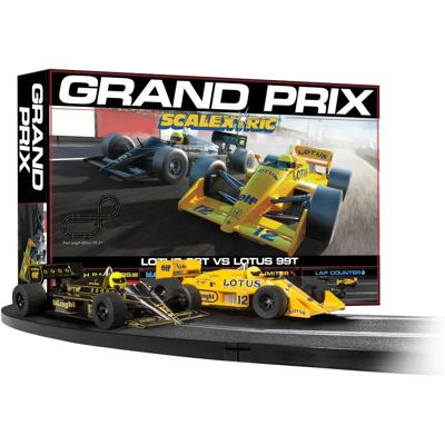 Scalextric Ayrton Senna Lotus 98T 99T Race Set - Race Set Scalextric Ayrton Senna Lotus 98T 99T Race Set - Race Set