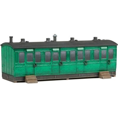 Vagón con 6 ruedas Hornby R7376 Casa de Verano - Edificio Vagón con 6 ruedas Hornby R7376 Casa de Verano - Edificio