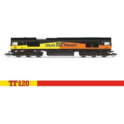 Hornby Tt:120 Class 66 Colas Rail Freight - Model Train Hornby Tt:120 Class 66 Colas Rail Freight - Model Train