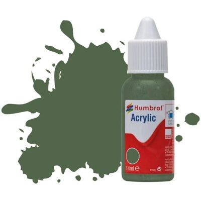 Peinture Humbrol No.252 RLM 82 Olivgrun Matt - Peinture à maquette acrylique Peinture Humbrol No.252 RLM 82 Olivgrun Matt - Peinture à maquette acrylique