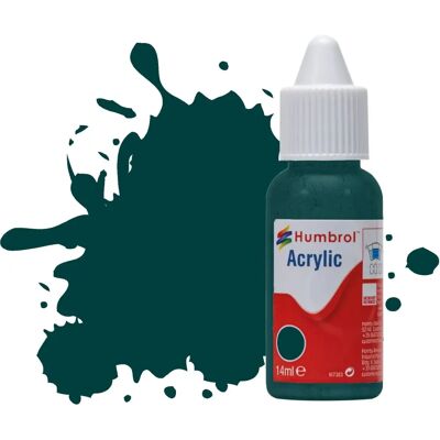 Humbrol Humbrol No.239 Racing Green Gloss Acrylic Model Paint - 14 mL Humbrol Humbrol No.239 Racing Green Gloss Acrylic Model Paint - 14 mL
