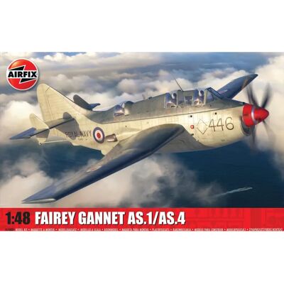 Airfix Fairey Gannet AS.1/AS.4 1:48 Modellbyggsats - Flygplan Airfix Fairey Gannet AS.1/AS.4 1:48 Modellbyggsats - Flygplan