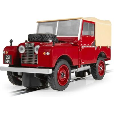 Scalextric C4493 Land Rover Series 1 - Poppy Red - Slot Car Scalextric C4493 Land Rover Series 1 - Poppy Red - Slot Car
