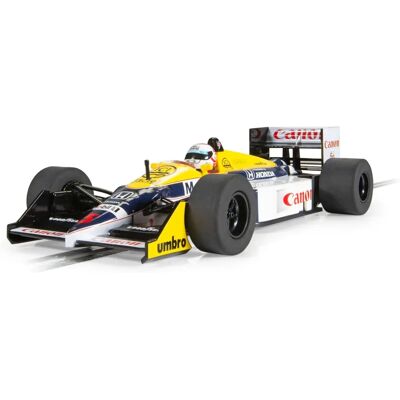 Williams FW11B 1987 Gran Premio de Gran Bretaña Scalextric - Coche de Carrera Williams FW11B 1987 Gran Premio de Gran Bretaña Scalextric - Coche de Carrera