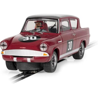 Scalextric Ford Anglia 105E - Broadspeed - Slot Auto Scalextric Ford Anglia 105E - Broadspeed - Slot Auto