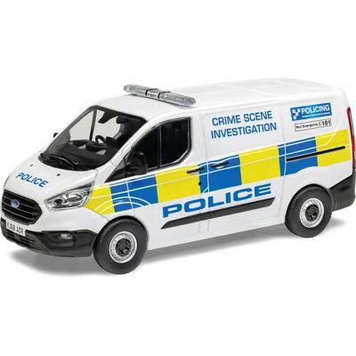 Vanguards Ford Transit Custom Leader Police CSI Model - 1:43 Vanguards Ford Transit Custom Leader Police CSI Model - 1:43