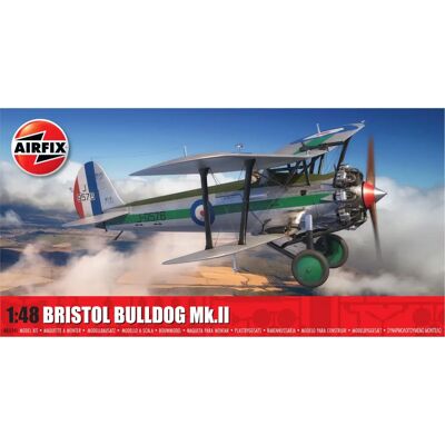 Kit de modelo Bristol Bulldog Mk.II 1/48 de Airfix - Escala 1/48 - Avión Kit de modelo Bristol Bulldog Mk.II 1/48 de Airfix - Escala 1/48 - Avión