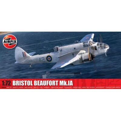 Airfix Bristol Beaufort Mk.IA Modellbausatz - Maßstab 1:72 - Flugzeug Airfix Bristol Beaufort Mk.IA Modellbausatz - Maßstab 1:72 - Flugzeug
