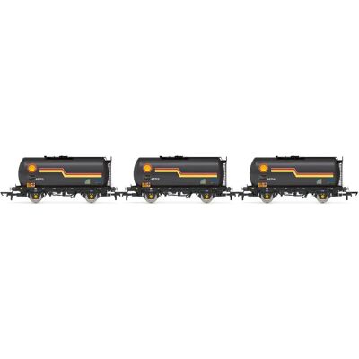 Hornby R60259 Shell Tta Tank Wagon Triple Pack - Era 8 O Gauge Hornby R60259 Shell Tta Tank Wagon Triple Pack - Era 8 O Gauge