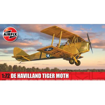 Airfix deHavilland Tiger Moth 1:72 Model Kit - Aircraft Airfix deHavilland Tiger Moth 1:72 Model Kit - Aircraft