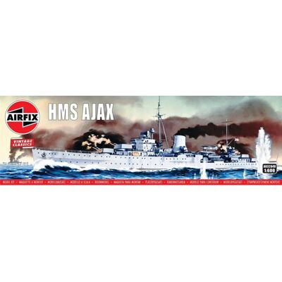 Airfix: 1/600 Scale HMS Ajax Model Kit Airfix: 1/600 Scale HMS Ajax Model Kit