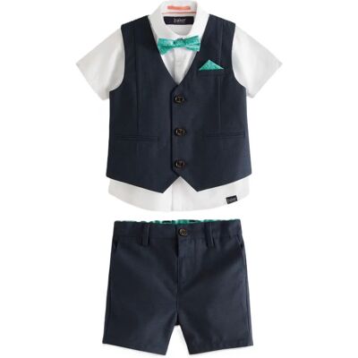 Ted Baker - 3-Piece Waistcoat Set - White Shirt - Outfit Ted Baker - 3-Piece Waistcoat Set - White Shirt - Outfit