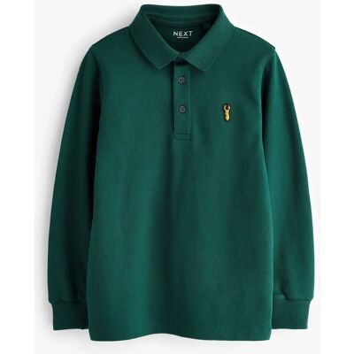Unknown - Boys Long Sleeve Polo - Coton - Regular - Polo shirt - Publicité Unknown - Boys Long Sleeve Polo - Coton - Regular - Polo shirt - Publicité