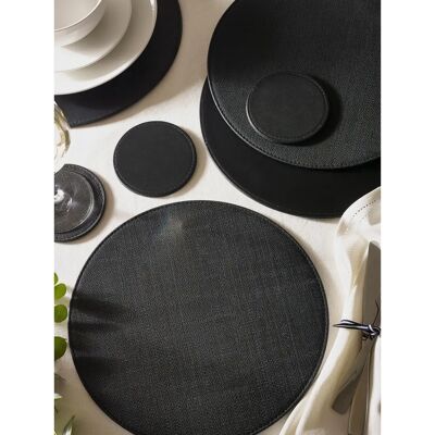Next - Lederimitat 4er Set - Wendbar - Placemat Next - Lederimitat 4er Set - Wendbar - Placemat
