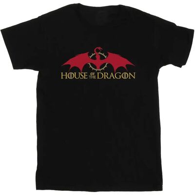 Absolute Cult House Of The Dragon Schwarzes Slim Fit T-Shirt - Game Of Thrones Absolute Cult House Of The Dragon Schwarzes Slim Fit T-Shirt - Game Of Thrones