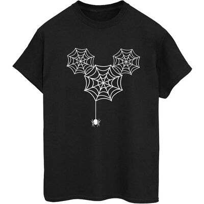 Disney Mickey Mouse Spider Web Head Boyfriend T-Shirt - T-Shirt Disney Mickey Mouse Spider Web Head Boyfriend T-Shirt - T-Shirt