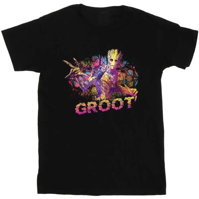 T-Shirt Groot Astratto delle Guardie della Galassia Marvel - T-Shirt T-Shirt Groot Astratto delle Guardie della Galassia Marvel - T-Shirt