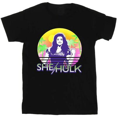 Absolute Cult Marvel She-Hulk: Avvocato Sunset T-Shirt Absolute Cult Marvel She-Hulk: Avvocato Sunset T-Shirt