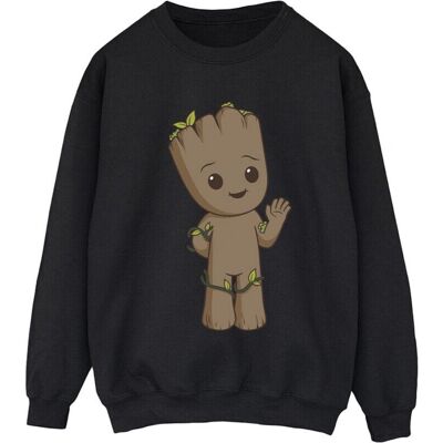 Bluza Marvel I Am Groot - Kobieta Czarna Bluza Marvel I Am Groot - Kobieta Czarna