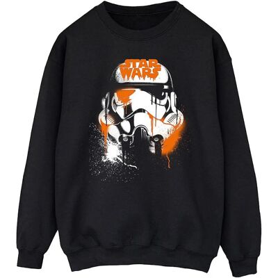Felpa Stormtrooper di Star Wars di Absolute Cult - Uomo Nero Piccolo Felpa Stormtrooper di Star Wars di Absolute Cult - Uomo Nero Piccolo