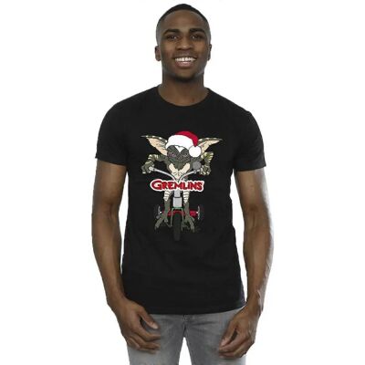 Absolute Cult Gremlins Herren Fahrrad Logo T-Shirt - T-Shirt Absolute Cult Gremlins Herren Fahrrad Logo T-Shirt - T-Shirt