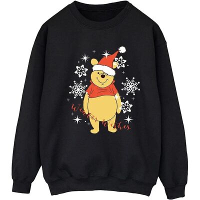 Disney Winnie The Pooh Navy Blue Sweatshirt - Winter Wishes Disney Winnie The Pooh Navy Blue Sweatshirt - Winter Wishes