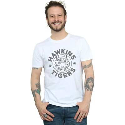 Absolute Cult Hawkins Grey Tiger Offizielles Stranger Things T-Shirt Absolute Cult Hawkins Grey Tiger Offizielles Stranger Things T-Shirt