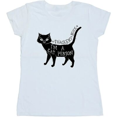 Disney Hocus Pocus Katze T-Shirt - Damen Weiß Disney Hocus Pocus Katze T-Shirt - Damen Weiß