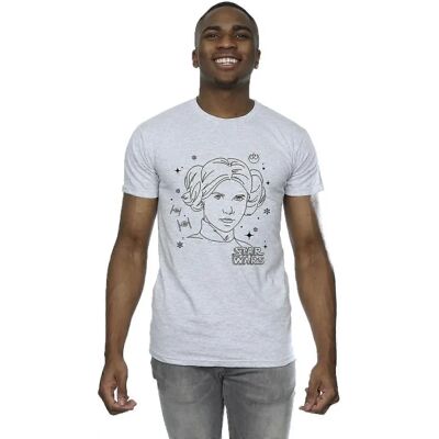 Absolute Cult Star Wars Leia X-Large - T-Shirt Absolute Cult Star Wars Leia X-Large - T-Shirt