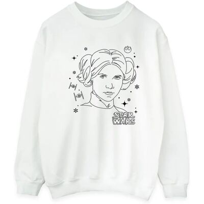Absolute Cult Star Wars Leia Weihnachts-Sweatshirt Absolute Cult Star Wars Leia Weihnachts-Sweatshirt