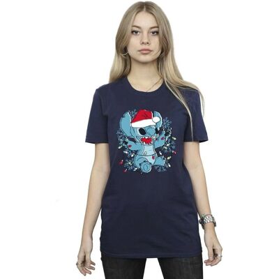 Absolute Cult Disney Lilo E Stitch T-Shirt Blu Navy Absolute Cult Disney Lilo E Stitch T-Shirt Blu Navy