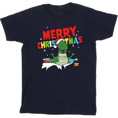 Koszulka Rex Toy Story Disney - Męska Slim Fit Biała Koszulka Rex Toy Story Disney - Męska Slim Fit Biała