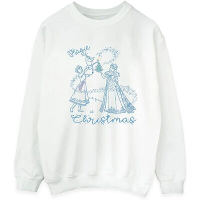 Felpa magica di Natale Frozen di Disney - Felpa Felpa magica di Natale Frozen di Disney - Felpa