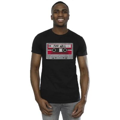 Netflix Will Stranger Things Schwarz Slim Fit T-Shirt - Bekleidung Netflix Will Stranger Things Schwarz Slim Fit T-Shirt - Bekleidung