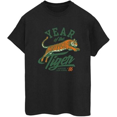 Absolute Cult Netflix Hawkins Jahr des Tigers Schwarz XXL T-Shirt Absolute Cult Netflix Hawkins Jahr des Tigers Schwarz XXL T-Shirt