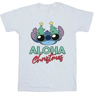 T-Shirt Disney Lilo et Stitch Sapin de Noël Ombres - T-Shirt T-Shirt Disney Lilo et Stitch Sapin de Noël Ombres - T-Shirt