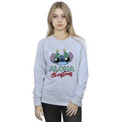 Disney Lilo Stitch Christmas Tree Sweatshirt - Sweatshirt Disney Lilo Stitch Christmas Tree Sweatshirt - Sweatshirt