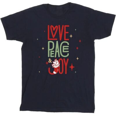 Absolute Cult Disney Damen The Aristocats Marie Love Peace Joy T-Shirt Navy Blue X-Large - T-Shirt Absolute Cult Disney Damen The Aristocats Marie Love Peace Joy T-Shirt Navy Blue X-Large - T-Shirt