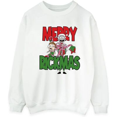 Absolute Cult Rick And Morty Herren Merry Rickmas Sweatshirt - Pullover Absolute Cult Rick And Morty Herren Merry Rickmas Sweatshirt - Pullover