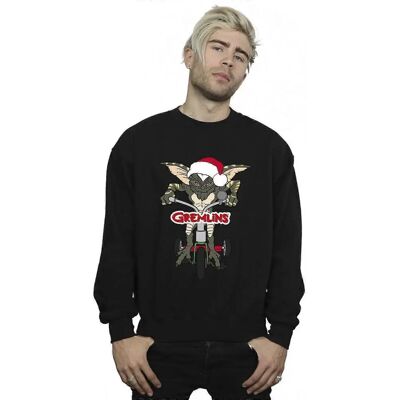 Absolute Cult Gremlins Herren Fahrrad Logo Sweatshirt - Sweatshirt Absolute Cult Gremlins Herren Fahrrad Logo Sweatshirt - Sweatshirt