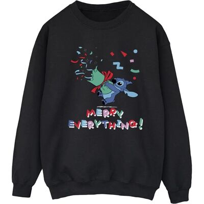 Disney Stitch Merry Everything Sweatshirt - Sweatshirt Disney Stitch Merry Everything Sweatshirt - Sweatshirt