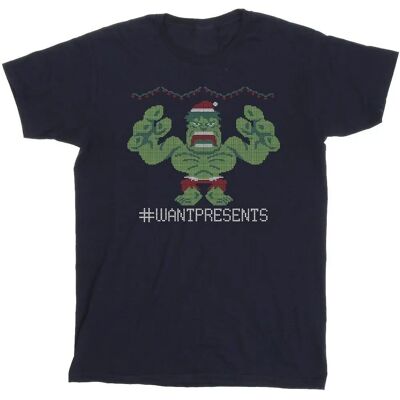 Absolute Cult - Avengers Hulk Cross Stitch - Navy Blau Absolute Cult - Avengers Hulk Cross Stitch - Navy Blau