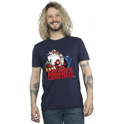 DC Comics Batman Navy Blue Slim Fit T-Shirt DC Comics Batman Navy Blue Slim Fit T-Shirt