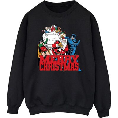Batman DC Comics Kerstsweatshirt - Zwaar Katoen Batman DC Comics Kerstsweatshirt - Zwaar Katoen
